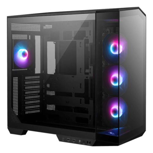 CABINET ATX MIDI TOWER MSI MAG PANO 100R PZ 3xUSB 8xslot 4xFan-120mmARGB ATX MICRO-ATX MINI-ITX 518.7x290x482mm Vetro Temp.