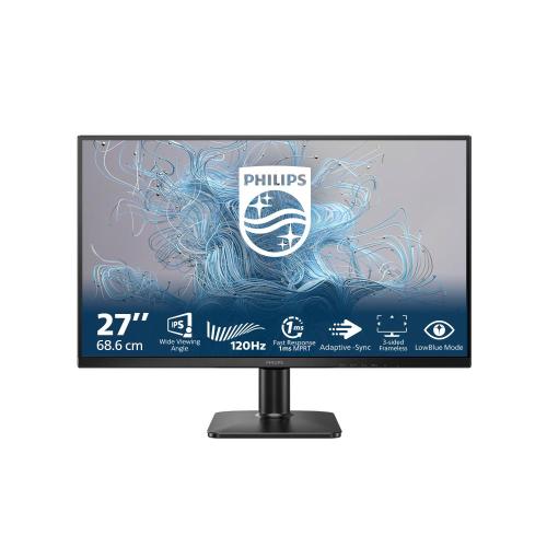 MONITOR PHILIPS LCD IPS LED 120Hz 27 Wide 27E2N1110/00 4ms FHD 1500:1 BLACK VGA HDMI Vesa 