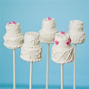 Decora confezione 25 bastoncini in carta da forno per Cake Pops, lunghezza 360 mm, diametro 6 mm