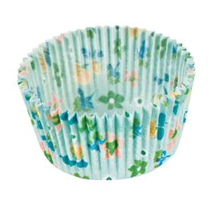 Decora Confezione 200 pirottini primavera, per mini cup cakes, muffin, pasta di zucchero, cake design e pasticceria
