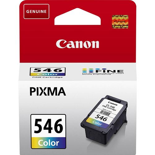 CANON CL-546 Cartuccia Inchiostro Chromalife 100+, Multicolore