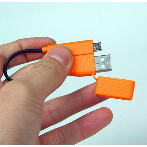 Cavo USB Multifunzione Arancio
