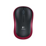 Logitech Wireless Mouse M185 - RED - 2.4Ghz, ricevitore Nano Incluso, Plug and Play - 910-002240