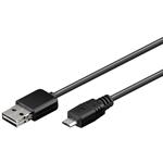 Cavo USB 2.0 A M / Micro B M Rotante 1 m