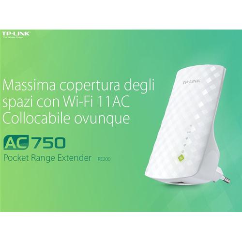 TP-LINK Pocket Range Extender AC750 - RE200