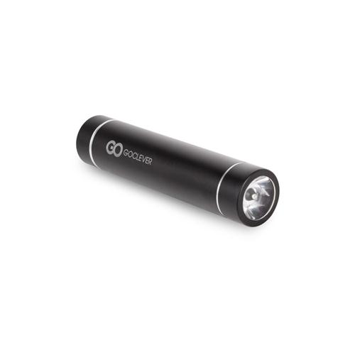 Goclever GCPP2800 Power Bank 2800mAh 5V/1A per Smathphone, Tablet e Fotocamere. Include TORCIA