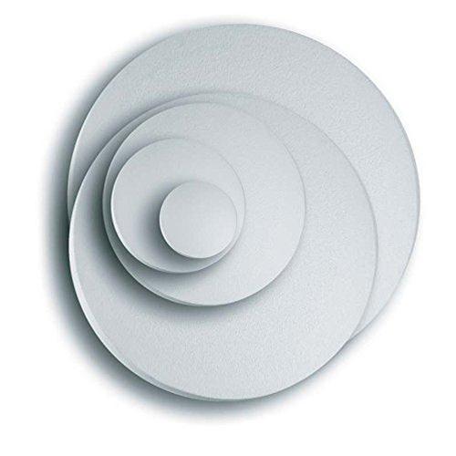 Decora Disco in polistirolo diametro cm 15, altezza cm 7.5, per cake design e pasticceria