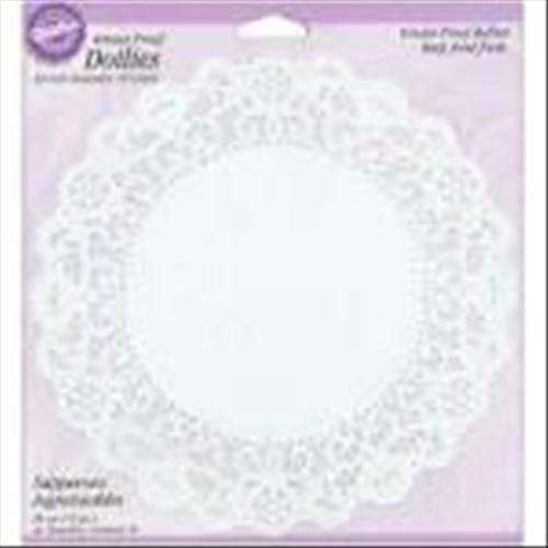 Wilton 0261357 - CONFEZIONE 10 CENTRINI BIANCHI ANTIGRASSO DIAMENTRO 25