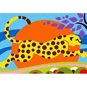 SABBIARELLI ALBUM - GLI ANIMALI DELLA SAVANA - 5 disegni (15x20cm)