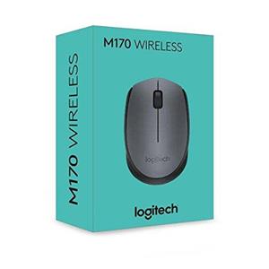 Logitech M170 mouse Ottico Wireless Grey - 3 tasti, scroll - 910-004642