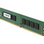 Crucial 4GB DDR4 2400Mhz PC4-19200 / UDIMM 240pin / CL17 - Memoria RAM - CT4G4DFS824A