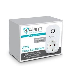 ALLARM ATLANTIS OPZ. PRESA CONTROLLATA A13-A750-PC (ADATTO PER A750G) PER CONTROLLO REMOTO TRAMITE APP - BATTERIE INCLUSE-