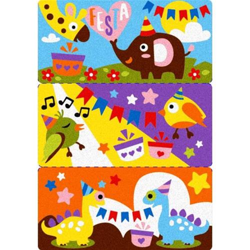 Sabbiarelli Album - Inviti alle feste - 5 schede (15x20cm)