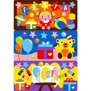 Sabbiarelli Album - Inviti alle feste - 5 schede (15x20cm)