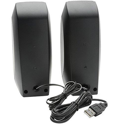 Logitech S150 Speaker System 2.0 (980-000029) Altoparlanti multimediali, 1,2 Watt, Alimentazione USB, colore Nero