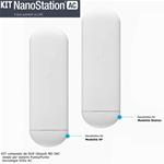 Ubiquiti NanoStation KIT Punto/Punto 5AC NanoStation 5Ghz AC - bundle 2x NS-5AC + 2x PoE 24W/0.5a