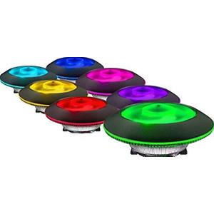 Ventola MasterAir G100M, Heat Column, RGB Ring, Low Profile, Wired RGB Controller, 100*25mm, 600~2400 RPM (PWM)