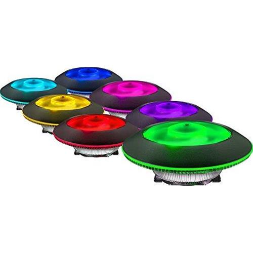 Ventola MasterAir G100M, Heat Column, RGB Ring, Low Profile, Wired RGB Controller, 100*25mm, 600~2400 RPM (PWM)