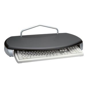 ROLINE Base Monitor con spazio tastiera - supporti per scrivania a schermo piatto (max 20 kg)