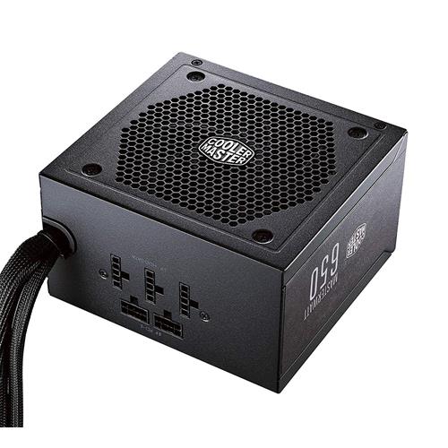Alimentatore Cooler Master MasterWatt 650W - 80Plus Bronze, Active PFC, Silent 120mm LDB fan, Semi Modulare