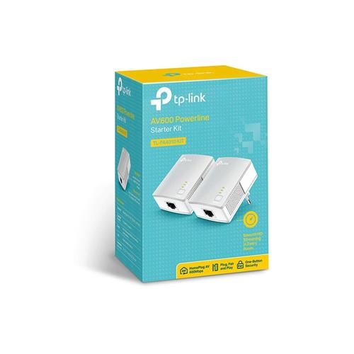TP-LINK TL-PA4010KIT 2x500MBPS AV600 Nano Powerline Adapter Starter Kit