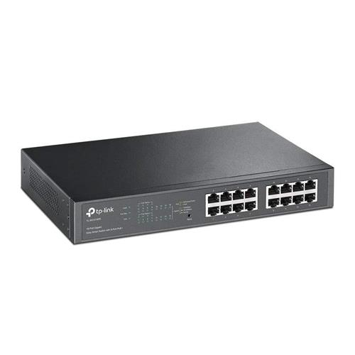 TP-LINK TL-SG1016PE Switch 16-porte 10/10/1000M (di cui 8 Porte PoE) Gigabit Rack Unmanaged