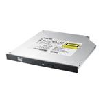 Masterizzatore DVD Asus Slim SATA 24X Nero h.9,5mm (SDRW-08U1MT/BLK)