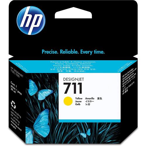 HP N.711 CZ132A Giallo Designjet T120, T520