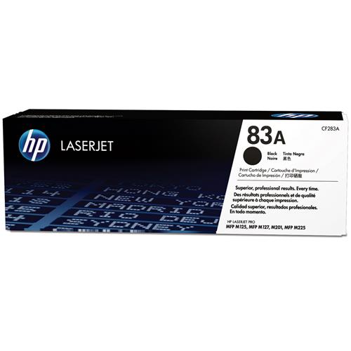 HP Toner N. 83A CF283A Nero M125/M127 M201, MFP M225