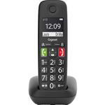 Gigaset E290 Telefono analogico/DECT Nero , audio maggiorato, tasti grandi, Identificatore di chiamata