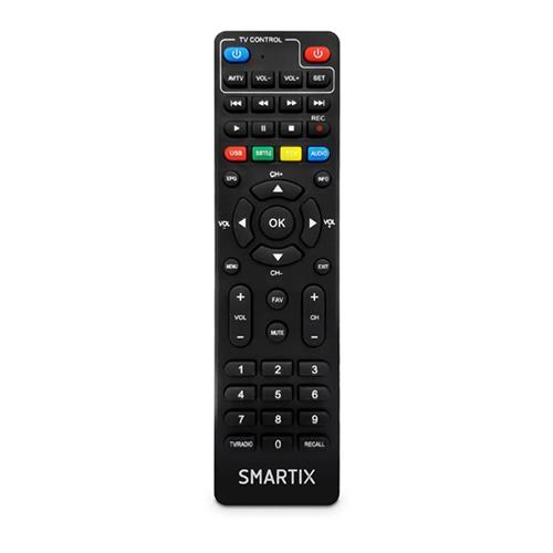 Atlantis Decoder Digitale Terrestre SM20-DH18 - Esterno DVBT2 e DVBT2 HD funzione VIDEOREGISTRATORE, MEDIA PLAYER