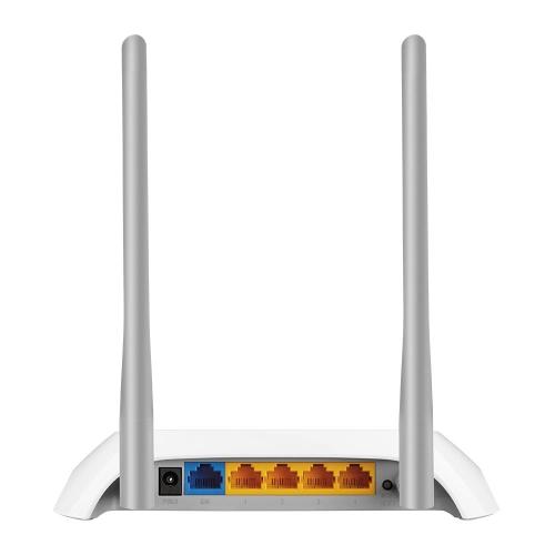 TP-LINK TL-WR850N Router Wireless N 300Mbps , Porte : 4 LAN + 1 WAN ; 2 Antenne Fisse , Tasto WPS