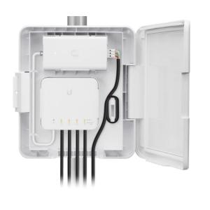 Ubiquiti USW-Flex-Utility Enclosure USW-Flex con Alimentatore POE 60W